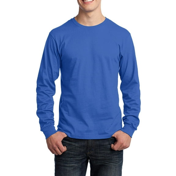 JustBlanks Long Sleeve Cotton T Shirt Soft Durable Comfortable