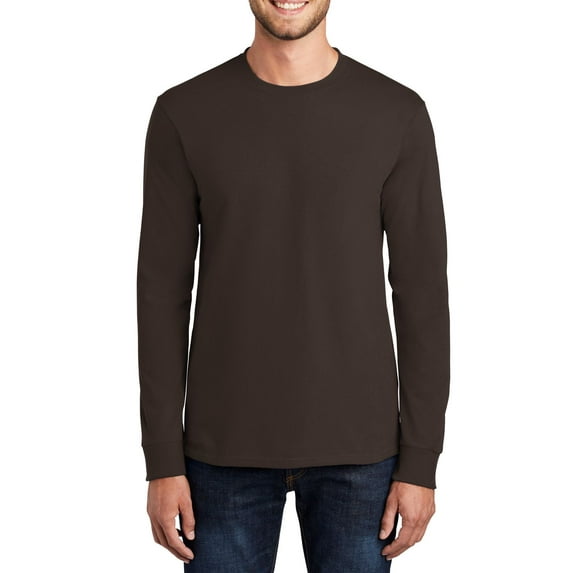 JustBlanks Tall Long Sleeve Essential T Shirt Comfort Versatility Casual Style