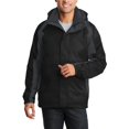 thumbnail image 1 of JustBlanks Mens 3 in 1 Waterproof Wind Resistant Polyester Jacket with Detachable Hood Inner Fleece Liner, 1 of 1