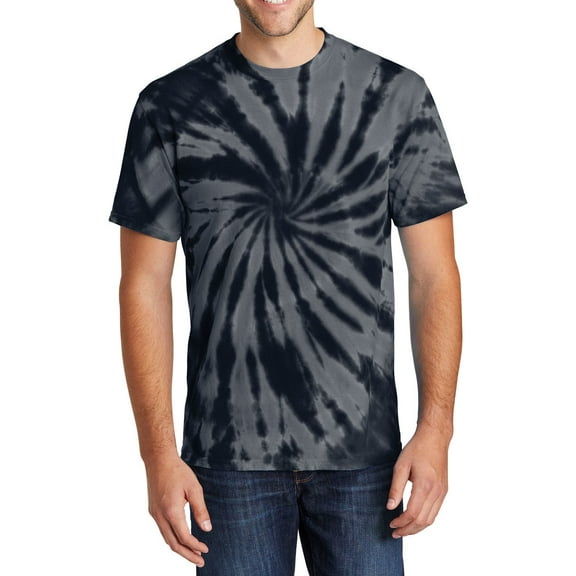 JustBlanks Tie Dye 100 Pigment Dyed Cotton Crew Neck Short Sleeve T Shirt