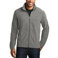 thumbnail image 1 of Just Blanks Men's Full-Zip Soft Shell Jacket - Water-Resistant, Windproof, Durable Outerwear, Pearl Grey Heather, 4XL, 1 of 1