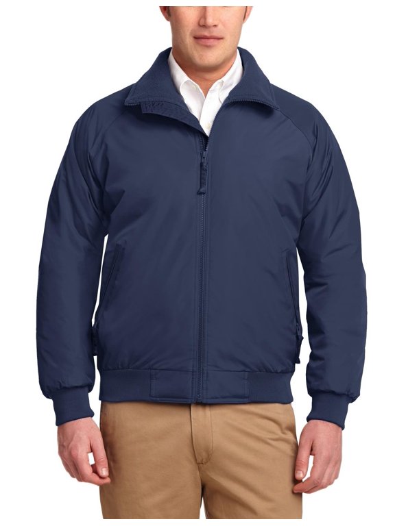 Just Blanks Men’s Nylon Polyester Challenger Jacket, True Navy/True Navy, 4XL