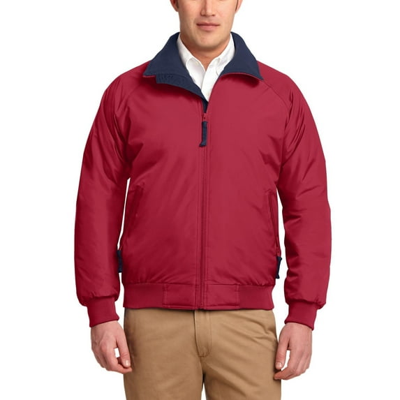 JustBlanks Mens Water Resistant Teklon Nylon Full Zip Fleece Lined Bomber Jacket with Rib Knit Cuffs Waistband