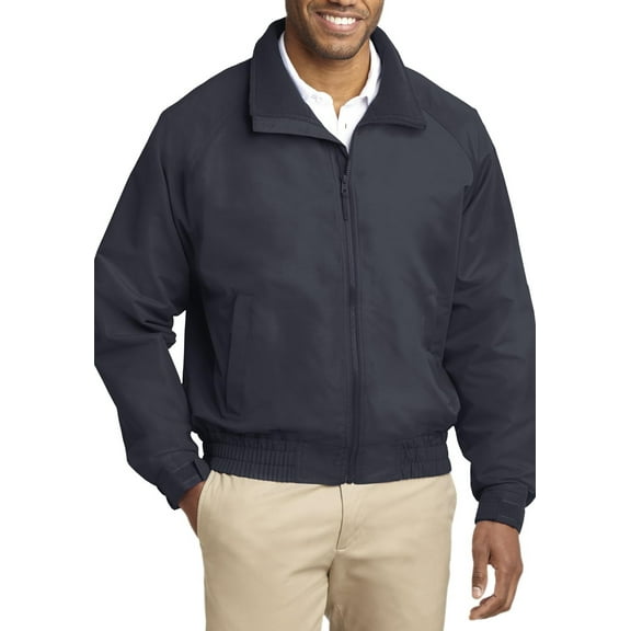 JustBlanks Lightweight Water Resistant Charger Jacket with Fleece Lining