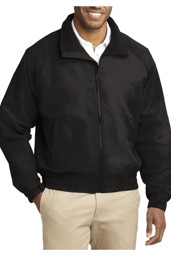 Just Blanks Men's Soft Shell Jacket - Water-Resistant, Windproof, Lightweight, Durable Outerwear, True Black, 6XL