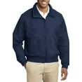 thumbnail image 1 of Just Blanks Men's Soft Shell Jacket - Water-Resistant, Windproof, Lightweight, Durable Outerwear, True Navy, 4XL, 1 of 1