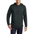 thumbnail image 1 of JustBlanks Performance Fleece Pullover Hoodie 100 Polyester Moisture Wicking Front Pocket, 1 of 1