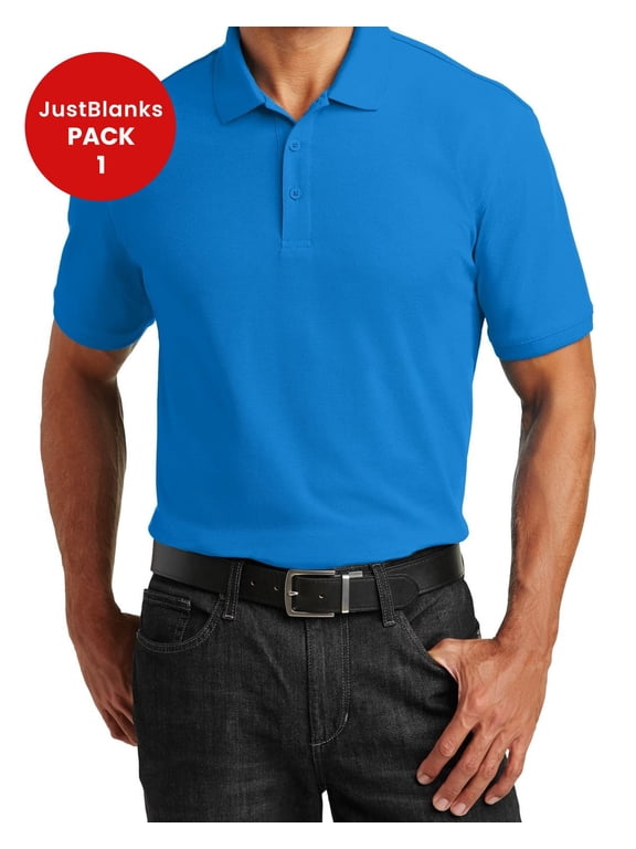 Just Blanks Port Authority K100 Core Classic Pique Polo
