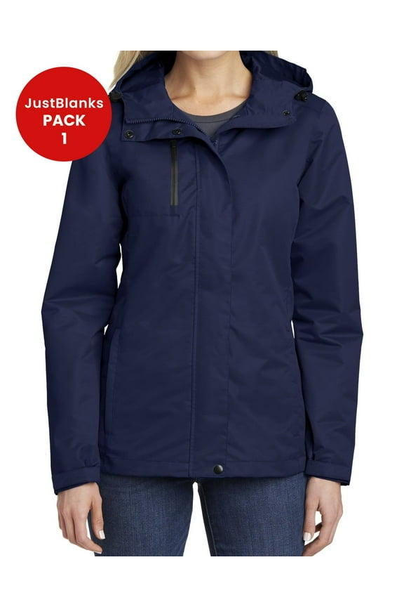 Ladies Waterproof Insulated All Conditions Jacket with Adjustable Hood