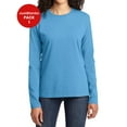 thumbnail image 1 of Just Blanks Port & Company LPC54LS Ladies Long Sleeve Core Cotton Tee, 1 of 1