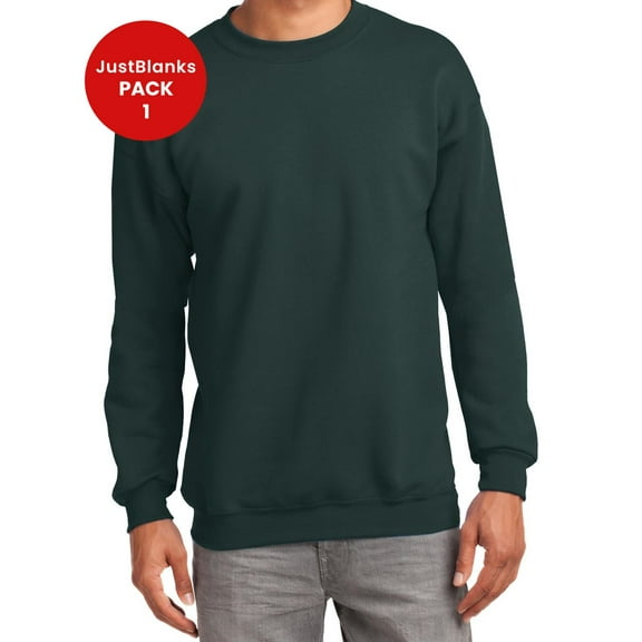Just Blanks Port & Company PC90T Tall Essential Fleece Crewneck Sweatshirt