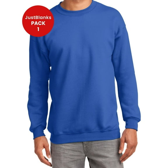 Just Blanks Port & Company PC90T Tall Essential Fleece Crewneck Sweatshirt