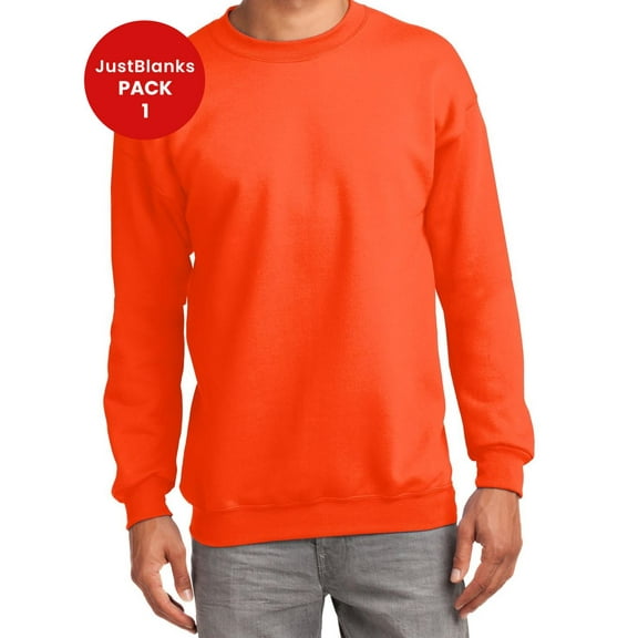 JustBlanks Tall Essential Fleece Crewneck Sweatshirt