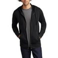 thumbnail image 1 of JustBlanks Mens Tri Blend Full Zip Fleece Hoodie Long Sleeve Jacket Moisture Wicking, 1 of 1