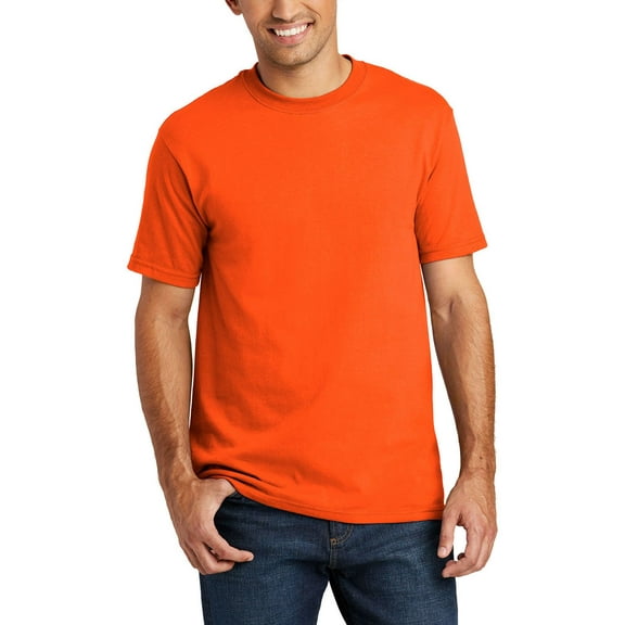 JustBlanks All American 100 Cotton Tee Crew Neck Short Sleeve