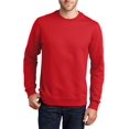 thumbnail image 1 of Just Blanks Premium 50/50 Cotton-Poly T-Shirt for Custom Printing & Long-Lasting Comfort, Bright Red, S, 1 of 1