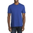 thumbnail image 1 of JustBlanks Lightweight Cotton Polyester Blend Crew Neck Short Sleeve T Shirt, 1 of 1