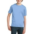 thumbnail image 1 of JustBlanks Youth Short Sleeve Crewneck Cotton T Shirt, 1 of 1
