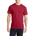 thumbnail image 1 of JustBlanks Short Sleeve Crewneck 100 Ring Spun Cotton Lightweight Casual T Shirt, 1 of 1