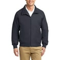 thumbnail image 1 of JustBlanks Tall Lightweight Bomber Jacket with Insulated Sleeves Water Resistant Polyester Shell, 1 of 1