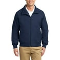 thumbnail image 1 of JustBlanks Tall Lightweight Bomber Jacket with Insulated Sleeves Water Resistant Polyester Shell, 1 of 1