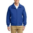 thumbnail image 1 of JustBlanks Tall Lightweight Bomber Jacket with Insulated Sleeves Water Resistant Polyester Shell, 1 of 1