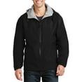 thumbnail image 1 of JustBlanks Lightweight Team Jacket with Polyester Sweatshirt Fabric Hood Lining, 1 of 1