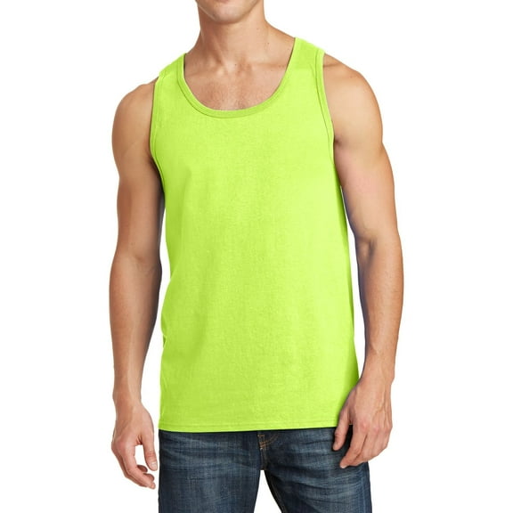 JustBlanks Cotton Tank Top Sleeveless Crewneck Soft Lightweight Fabric Casual Fit