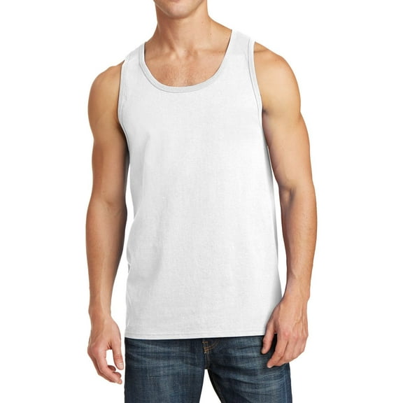 JustBlanks Cotton Tank Top Sleeveless Crewneck Soft Lightweight Fabric Casual Fit