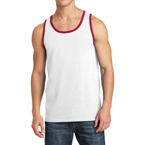 JustBlanks Cotton Tank Top Sleeveless Crewneck Soft Lightweight Fabric Casual Fit