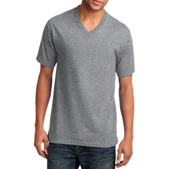 JustBlanks Essential V Neck Tee Cotton Shirt for Casual Wear