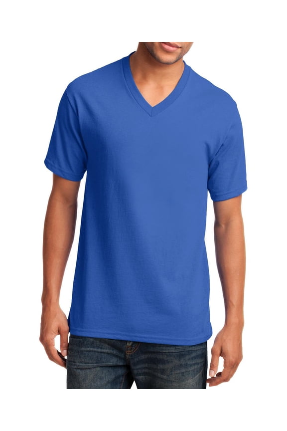 Essential V Neck Tee Cotton Shirt for Casual Wear