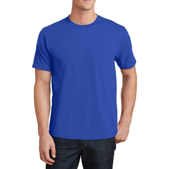 Just Blanks Value T-Shirt Soft, Comfortable, Durable Cotton Tee for Everyday Wear, True Royal, 6XL