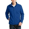 thumbnail image 1 of JustBlanks Value Fleece Jacket with Twill Taped Neck Adjustable Hem 100 Polyester Multiple Colors, 1 of 1