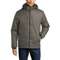 thumbnail image 1 of Just Blanks Vortex Waterproof 3-in-1 Jacket Detachable Hood With Drawcord And Toggles For Adjustability, Deep Smoke/ Charcoal, M, 1 of 1