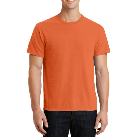 JustBlanks Beach Wash Garment Dyed Ring Spun Cotton Short Sleeve Crewneck T Shirt