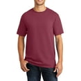 thumbnail image 1 of JustBlanks Beach Wash Garment Dyed Ring Spun Cotton Short Sleeve Crewneck T Shirt, 1 of 1
