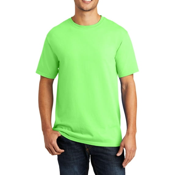 JustBlanks Beach Wash Garment Dyed Ring Spun Cotton Short Sleeve Crewneck T Shirt