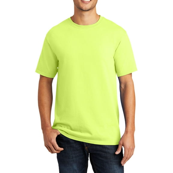 JustBlanks Beach Wash Garment Dyed Ring Spun Cotton Short Sleeve Crewneck T Shirt