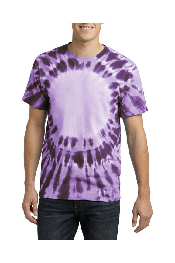 Men Women Window Tie Dye 100 Cotton Short Sleeve Crewneck T Shirt
