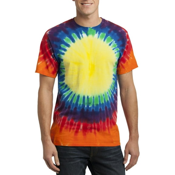 JustBlanks Men Women Window Tie Dye 100 Cotton Short Sleeve Crewneck T Shirt