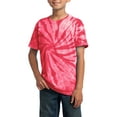 thumbnail image 1 of JustBlanks Youth Tie Dye 100 Cotton Crew Neck Short Sleeves T Shirt, 1 of 1