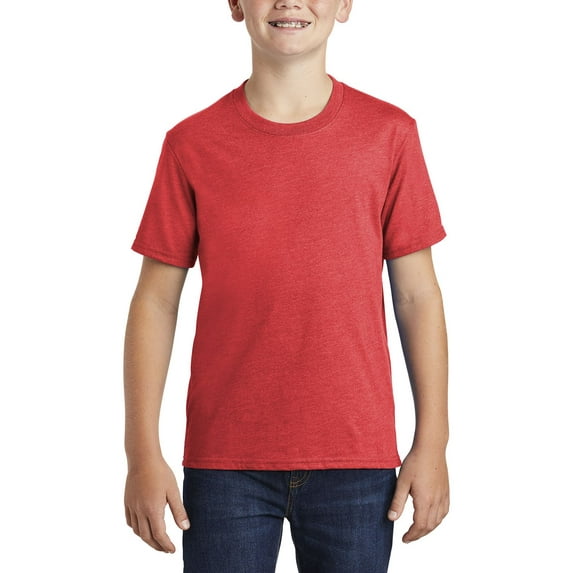 JustBlanks Youth Soft Blend Short Sleeve Lightweight Comfortable Fit T Shirt