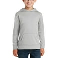 thumbnail image 1 of JustBlanks Youth Performance Pullover Hoodie 100 Polyester Fleece Moisture Wicking Front Pocket, 1 of 1