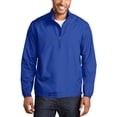 thumbnail image 1 of JustBlanks Zephyr 1 2 Zip Pullover Lightweight Wind Resistant Performance Jacket, 1 of 1