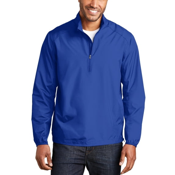 JustBlanks Zephyr 1 2 Zip Pullover Lightweight Wind Resistant Performance Jacket