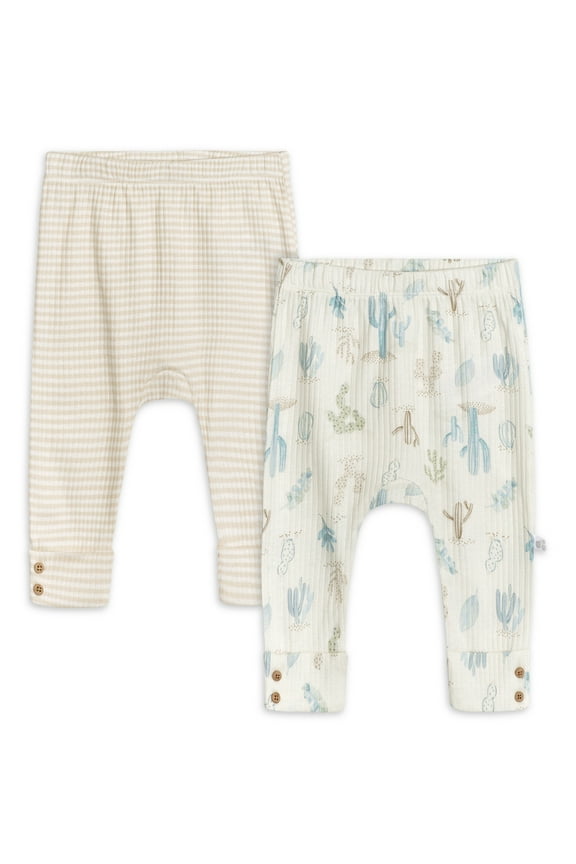 Baby Boy Pants, 2-Pack (0/3-6/9 Months)