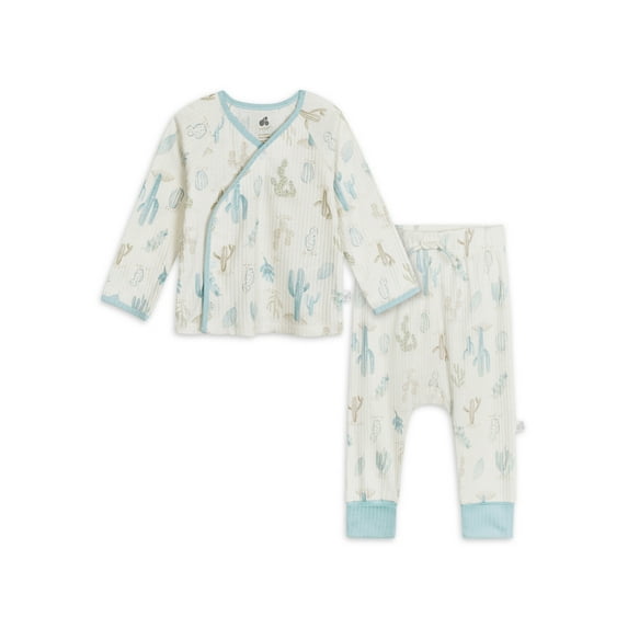 Just Born Baby Boy Take Me Home Set, 2-Piece (0/3-6/9 Months)