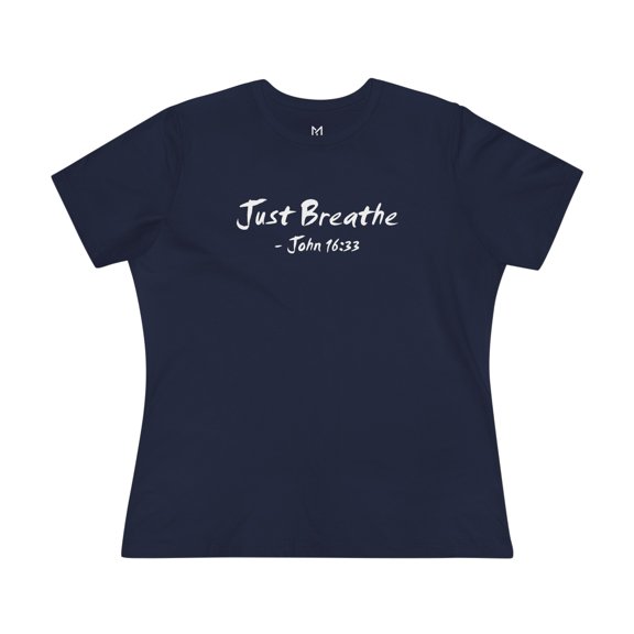Just Breathe  Christian T-Shirt