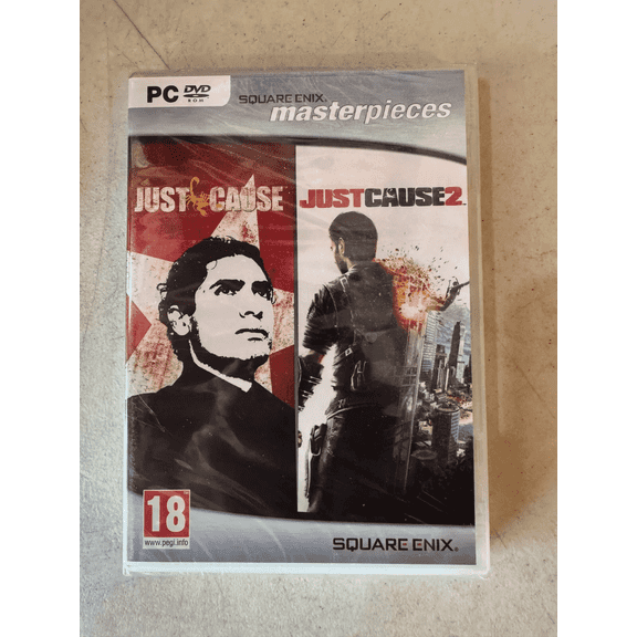 Just Cause 1 and 2 PC Brand New Factory Sealed
